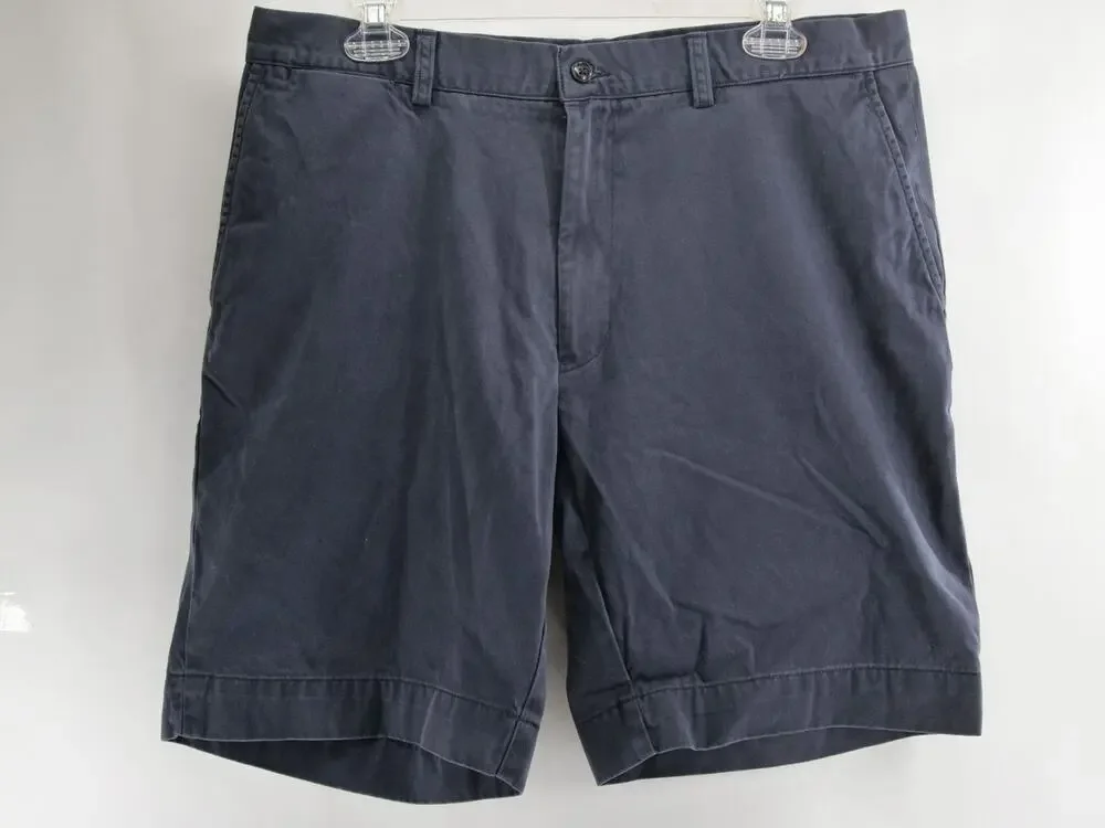 Polo Ralph Lauren Men's 35 Navy Blue Chino Shorts Classic Fit 9
